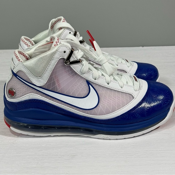 Nike LeBron 7 Los Angeles Dodgers Baseball Stich Men's Size 8M/9.5W BRAND NEW! - Picture 2 of 14